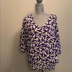 NEW LEIFSDOTTIR bluebird blouse